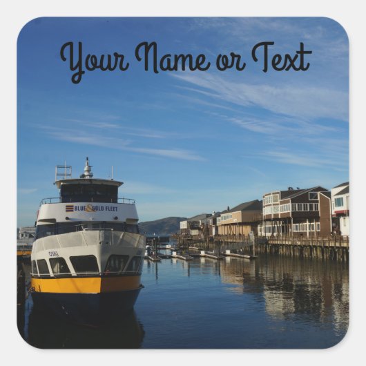 San Francisco Pier 39 #6 Stickers (Voorkant)