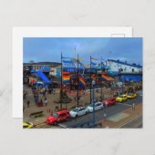 San Francisco Pier 39 Pride #1 Briefkaart (Voorkant / Achterkant)