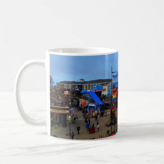 San Francisco Pier 39 Pride #1 Mug (Gauche)