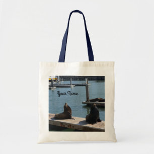 San Francisco Pier 39 Zee Lions #3 Canvas tas