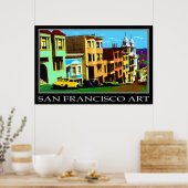 San Francisco Pop Art 69 - Poster d'art photo (Cuisine)