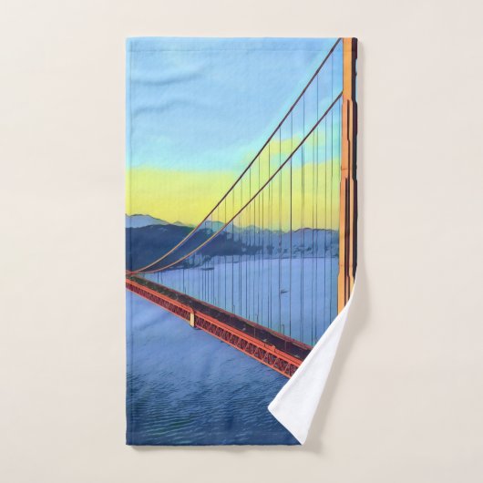San Francisco - PORTE D'OR - Pont (Serviette à main)