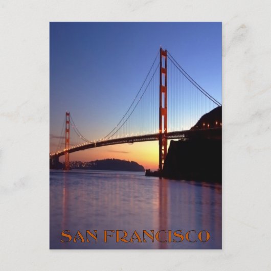 San Francisco Post Card Briefkaart (Voorkant)