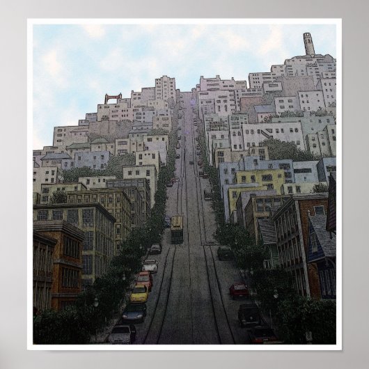 San Francisco Poster (Voorkant)