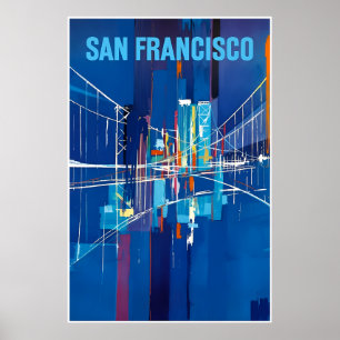 San Francisco-posterkunst Poster