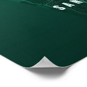 San Francisco Print Map Wallart Poster Gift (Coin)