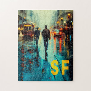 San Francisco Reisposter Legpuzzel