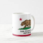 San Francisco Republic 11oz Mug (Devant droit)