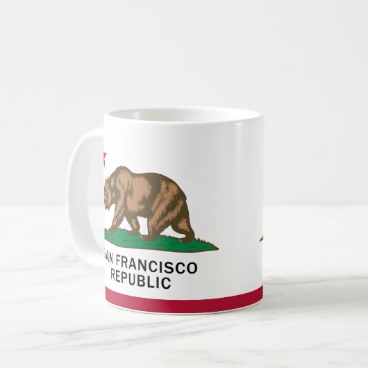 San Francisco Republic 11oz Mug (Devant gauche)