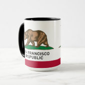 San Francisco Republic 15oz Mok (Voorkant links)
