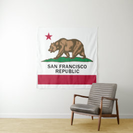 San Francisco Republiek Tapestry Wandkleed
