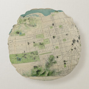 San Francisco Rond Kussen