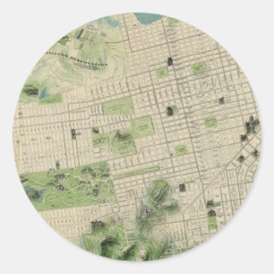 San Francisco Ronde Sticker