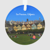 San Francisco schilderde dames #1 Ornament (achterkant)