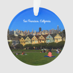 San Francisco schilderde dames #1 Ornament