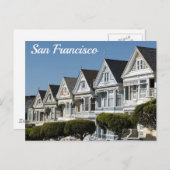 San Francisco schilderde dames Briefkaart (Voorkant / Achterkant)