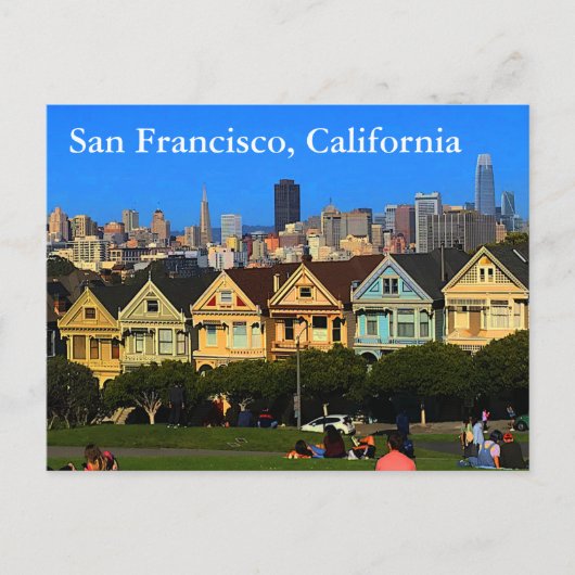 San Francisco schreef dames #1-2 Briefkaart (Voorkant)