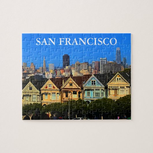 San Francisco schreef dames #1-2 Jigzaag Puzzle Legpuzzel (Horizontaal)