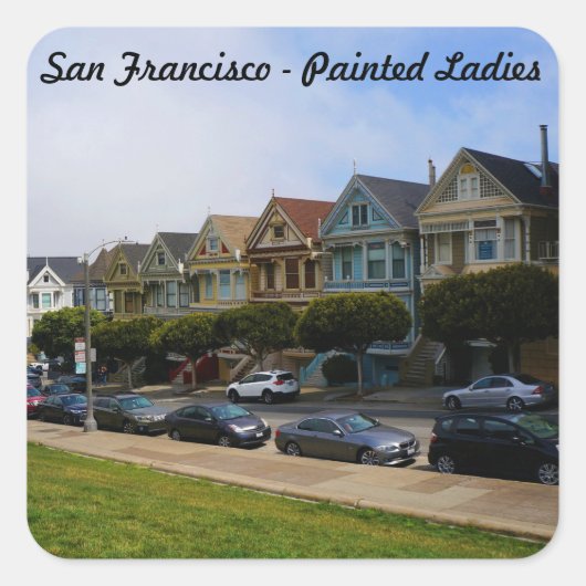 San Francisco schreef dames #5-2 Stickers (Voorkant)