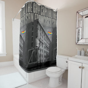 San Francisco Shower Curtain Douchegordijn