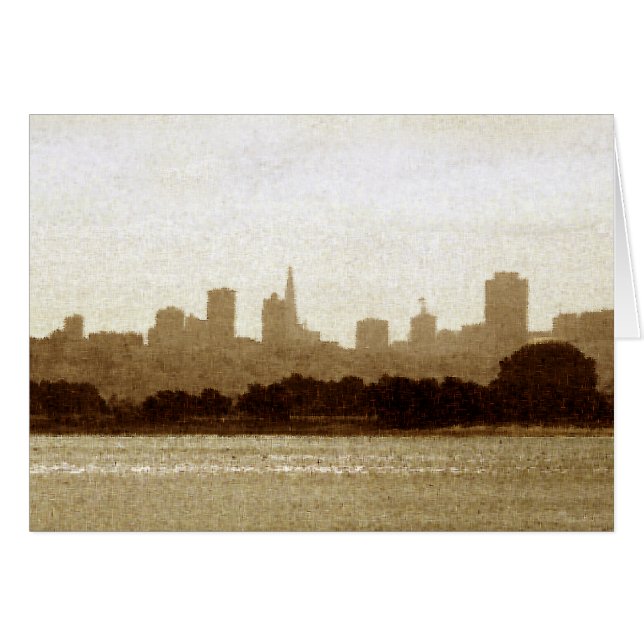 San Francisco Skyline (Voorkant Horizontaal)