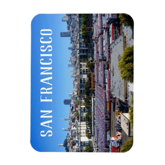 San Francisco Skyline #10 Magnet (Vertical)