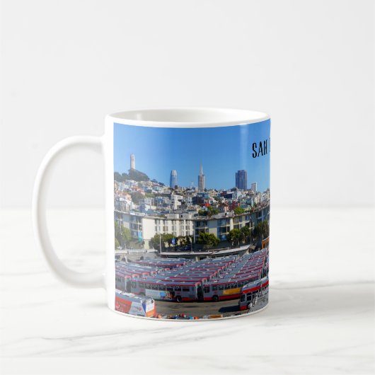 San Francisco Skyline #10 Mug (Gauche)