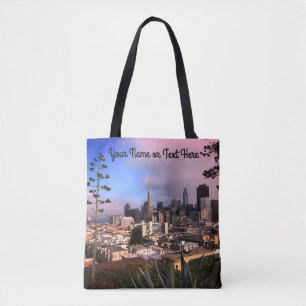 San Francisco Skyline #12 All Over Print Canvas ta Draagtas