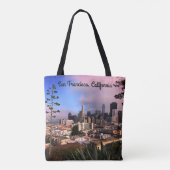 San Francisco Skyline #13 All Over Print Canvas ta Draagtas (Achterkant)