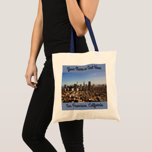 San Francisco Skyline #8-1 Canvas tas (Voorkant (product))