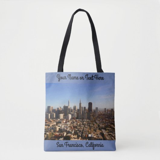 San Francisco Skyline #8-1 Tout sur le Sac fourre- (Devant)