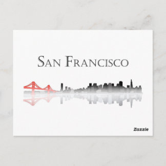 San Francisco Skyline Briefkaart