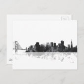 SAN FRANCISCO SKYLINE BRIEFKAART (Voorkant / Achterkant)