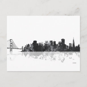 SAN FRANCISCO SKYLINE BRIEFKAART