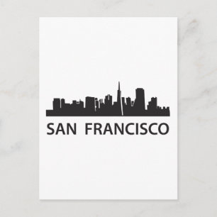 San Francisco Skyline Briefkaart