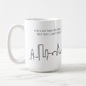 San Francisco Skyline Girl Citation Mug (Gauche)