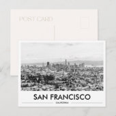 San Francisco Skyline Going Away Gift Briefkaart (Voorkant / Achterkant)