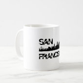 San Francisco Skyline Koffiemok (Voorkant links)