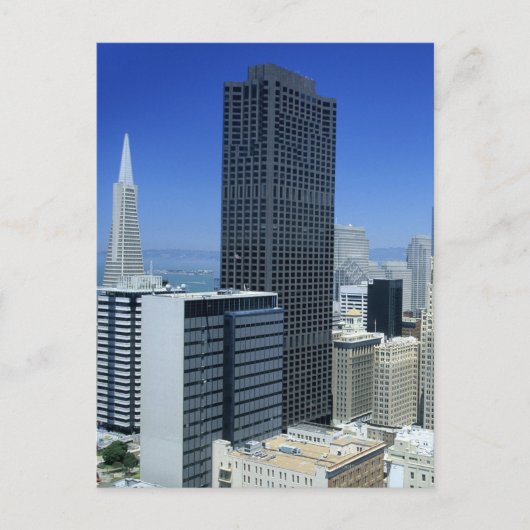 San Francisco, Skyline of Financial District Briefkaart (Voorkant)