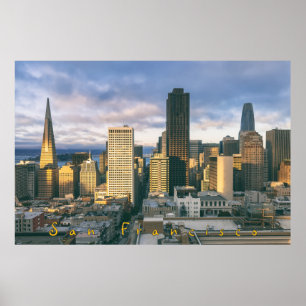 San Francisco Skyline Poster