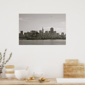 San Francisco Skyline Poster (Keuken)