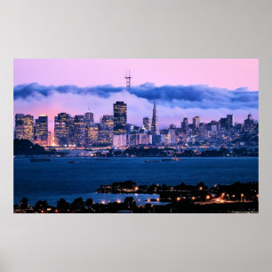 San Francisco Skyline Poster