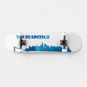 San Francisco Skyline Skateboard (Horizontaal)