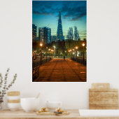 San Francisco Skyline Transamerica Pyramid Print (Keuken)