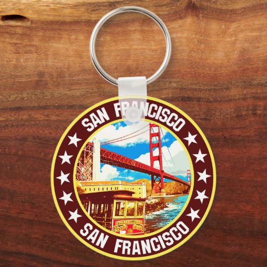 San Francisco Sleutelhanger (Voorkant)