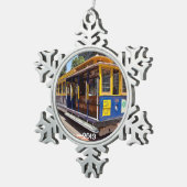 San Francisco Snowflake Tin Sneeuwvlok Ornament (Rechts)