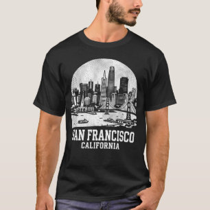 San Francisco Stad Californië T-shirt
