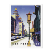 San Francisco, stadsstraat, stad China