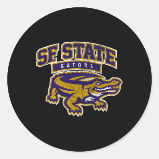 San Francisco State SFU Gators Groot Ronde Sticker