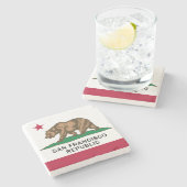 San Francisco Stenen Onderzetter (Zijkant)